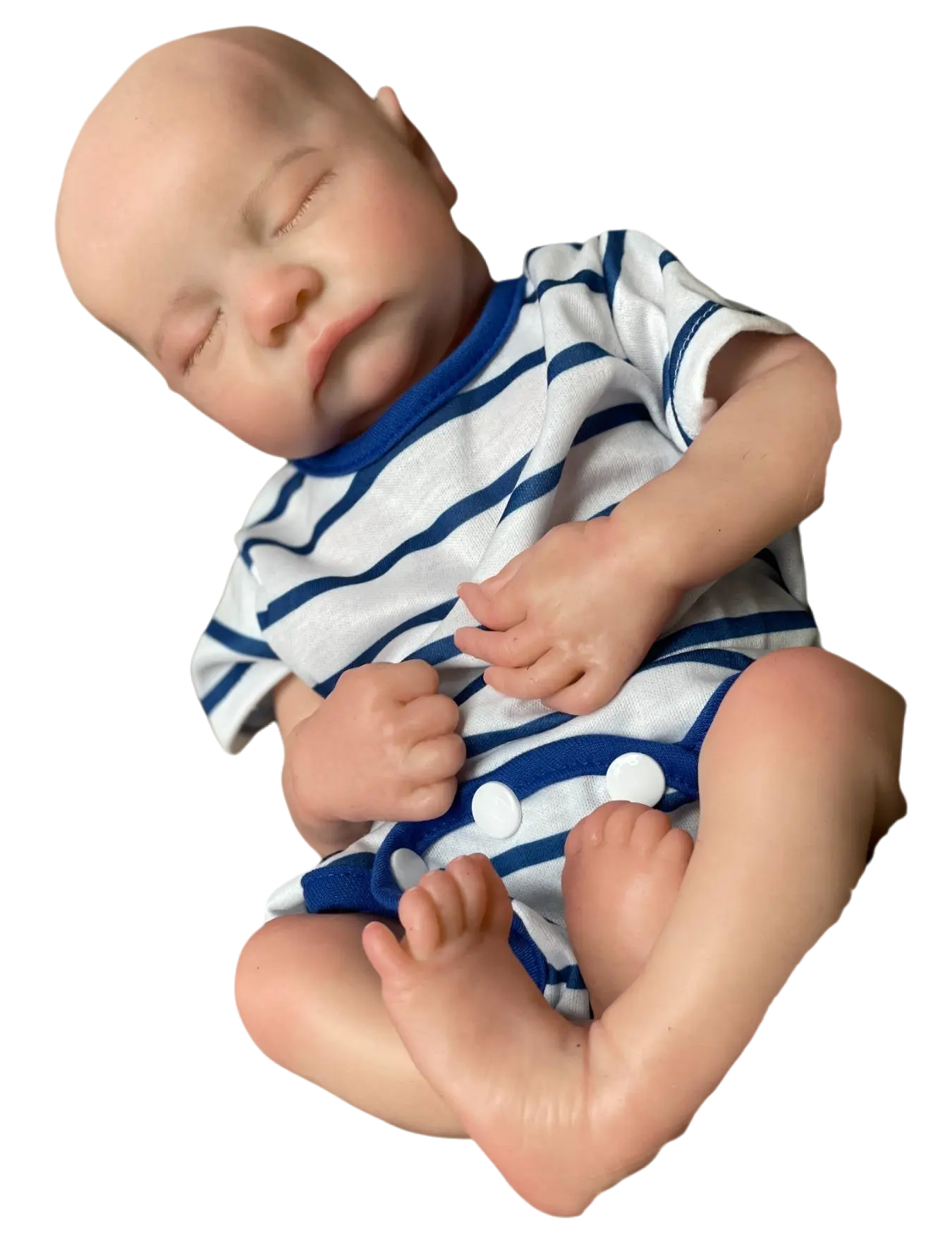 16 inches 40cm full silicone reborn doll, lifelike soft touch reborn boy doll, cute face, reborn baby, realistic reborn doll artist, fake baby, collection, festival, Halloween, birthday, perfect Christmas gift