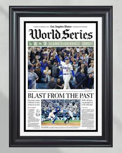 2024 LA Dodgers World Series Game 1"Blast from the Past" Freddie Freeman MVP New