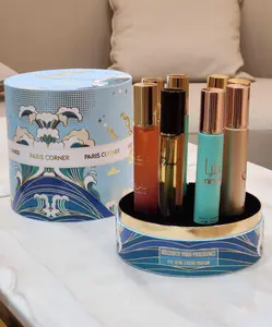 Paris Corner Discovery Set 15ml Fragrances - Khair, Taskeen, Minya, Qissa, December Vanilla, Rifaaqat Travel Pack Perfumes - Liquid Eau de Parfum Collection