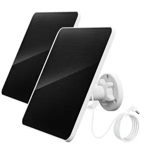 Solar Panel Charger-10ft cable-7W-5V  for Ring Camera Spotlight & Stick Up Cam