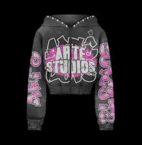 ARTÈ STUDIOS - Graffiti Signature Hoodie Menswear Cropped