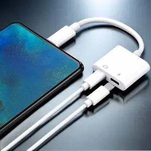 8-pin Headphone AUX Adapter, 10W Charging Converter, Audio Adapter for iPhone 14/13/12/11/SE/X/XR/XS/8/7, Mobile Phone Accessories, Headphones Jack