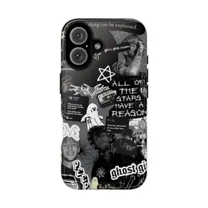 Lil Peep Inspired Phone Case Rap Fan Gift Compatible with iPhone 11-17 Pro Max/Plus and Samsung Galaxy S23-25