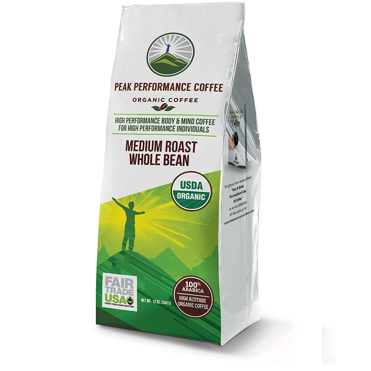 Organic High Altitude Coffee (Medium Roast Whole Bean)