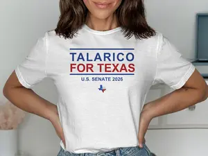Talarico For Texas Shirt U.S. Senate 2026 Campaign Tee Texas Democrat Election Support Gildan Softstyle Unisex Fit
