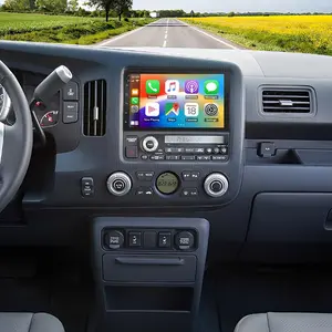 7" Android Double DIN Double Din Car Stereo for Honda Ridgeline 2006–2014 | Touchscreen Radio with Wireless CarPlay & Android Auto, GPS Navigation, Bluetooth, WiFi, DSP, Backup Camera (2+32GB)