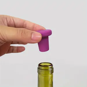 Bottle Stopper Bottle Caps Wine Stopper Family Bar Preservation Tools Kitchen Gadget Silicone Creative Design Safe and Healthy