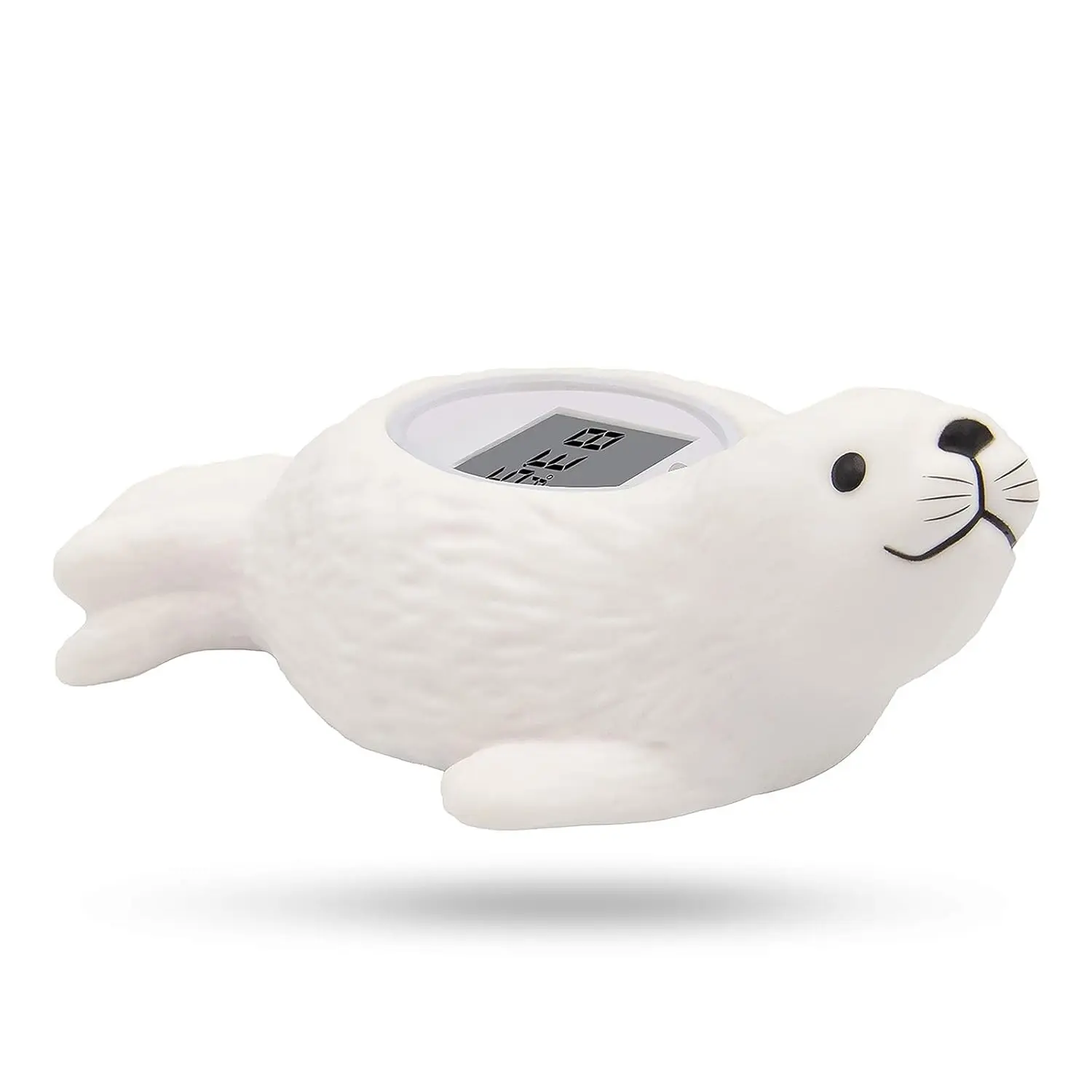 X-TBT74  Upgrade Baby Bath Thermometer Room Temperature| Water Thermometer|Kids' Bathroom Safety Products| Baby Bath(Seal Shape)℃/℉, LCD