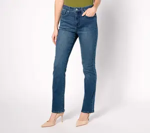 NYDJ High Rise Billie Mini Bootcut Jean - Landslide