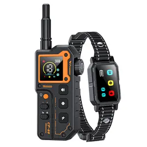 2025 Remote Training E-Collar - 3/4 Mile Range - Static Stimulation, Vibration, Audible Tone, Waterproof, Rechargeable, Expandable Dog Training Collar with Remote for Small, Medium, Large Dogs