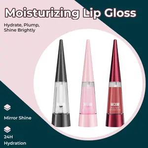 Plumping moisturizing lip gloss, containing a variety of natural extracts, perfectly cares for dry lips, provides long-lasting color, and is a great choice for autumn and winter skincare as well as outdoor activities.