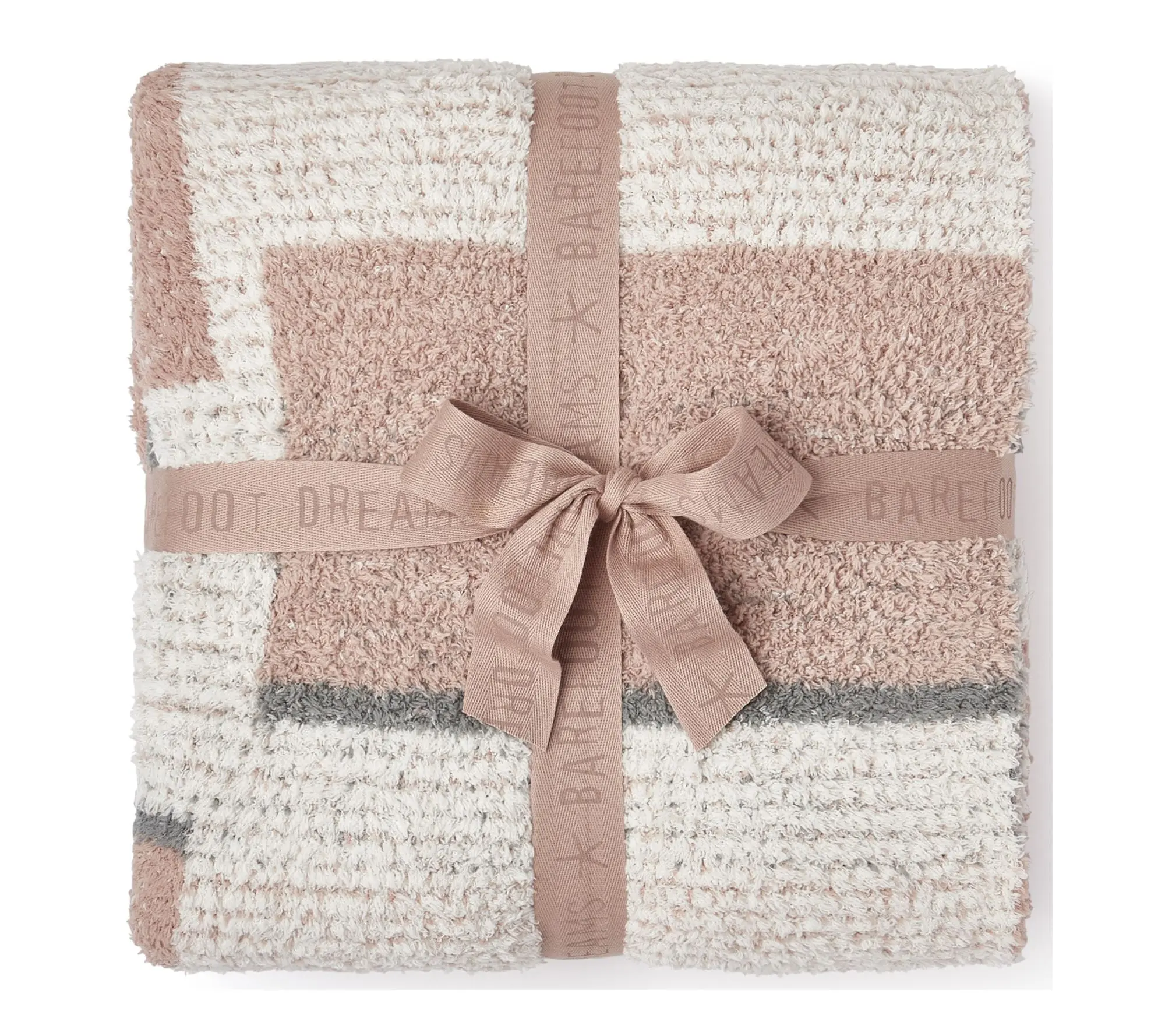 Barefoot Dreams CozyChic Cotto n Playa Checker ed Throw