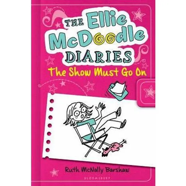 USED Book - The Ellie McDoodle Diaries 6: The Show Must Go on by Barshaw, Ruth McNally (Hardcover) - english