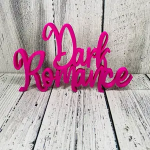 Dark romance bookshelf decor lots of colors to choose from Decoration Items