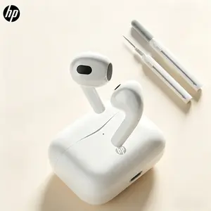 Hp 5.3 Wireless In-Ear Earbuds, Noise-Canceling Microphone, Clear Calls, TWS Stereo Sound, Auto Reconnect, Comfortable Fit, Compatible with iOS & Android, Wireless Earphones