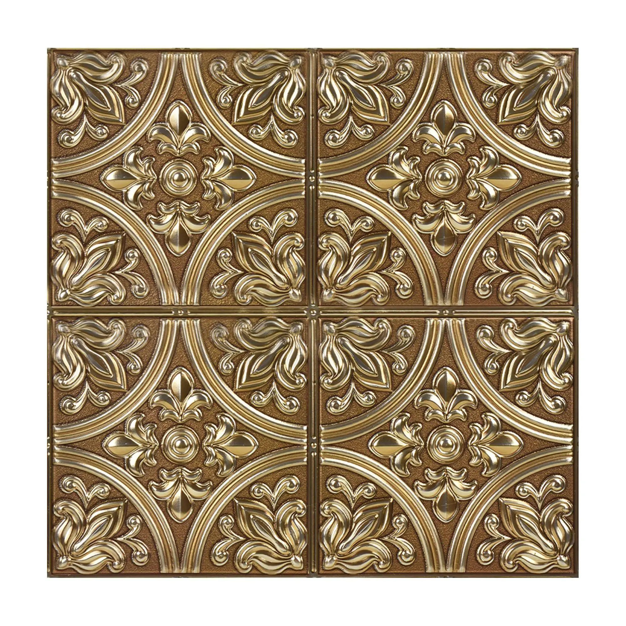 Chelsea Bronze Peel & Stick Tin Tiles