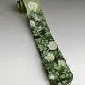 Men's Luxury Jacquard Tie with Van Gogh Wild Roses Embroidery, High-End 2400 Needle Woven, Perfect Christmas Gift with Gift Box Packaging, Floral Embroidered Tie, Floral Print Tie, Jacquard Necktie, Casual Elegant Tie, Floral Pattern Tie