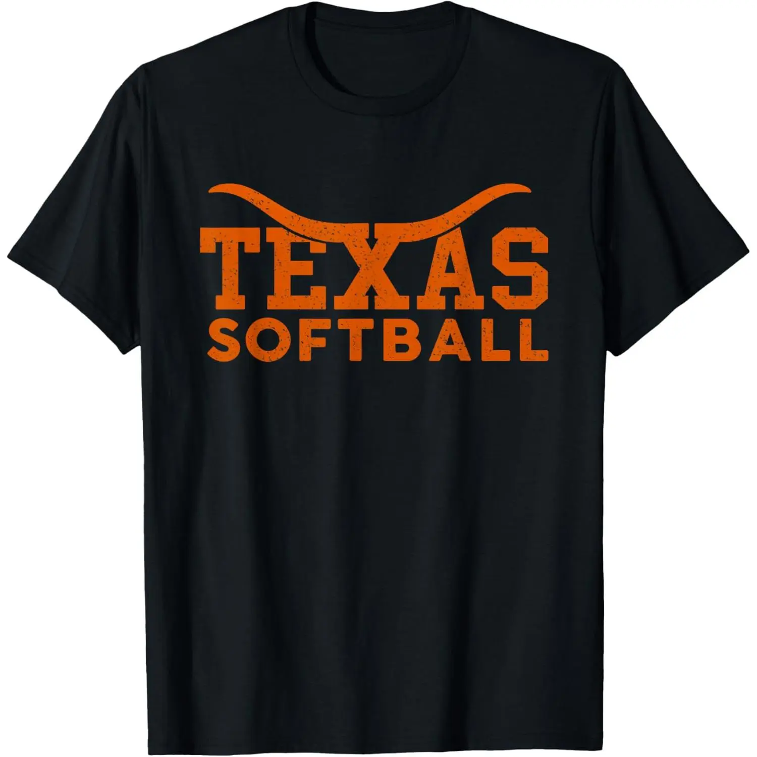 Men's Texas Softball Fan Breathable Short-Sleeve Pure Cotton Fashion T-Shirt - Casual Matching Top for Players, Gifts for Him or His GF