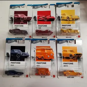 Pantone-Themed Hot Wheels Die-Cast Toy Car, Collectible Vehicle for Kids and Car Enthusiasts