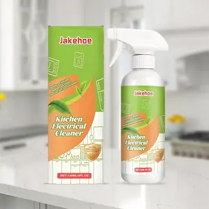 Jakehoe Home Appliance Kitchen Spray Cleaner, Essential Kitchen Helper for Daily Use, Stain Removal and Polishing with Fresh Scent, Gentle on Surfaces