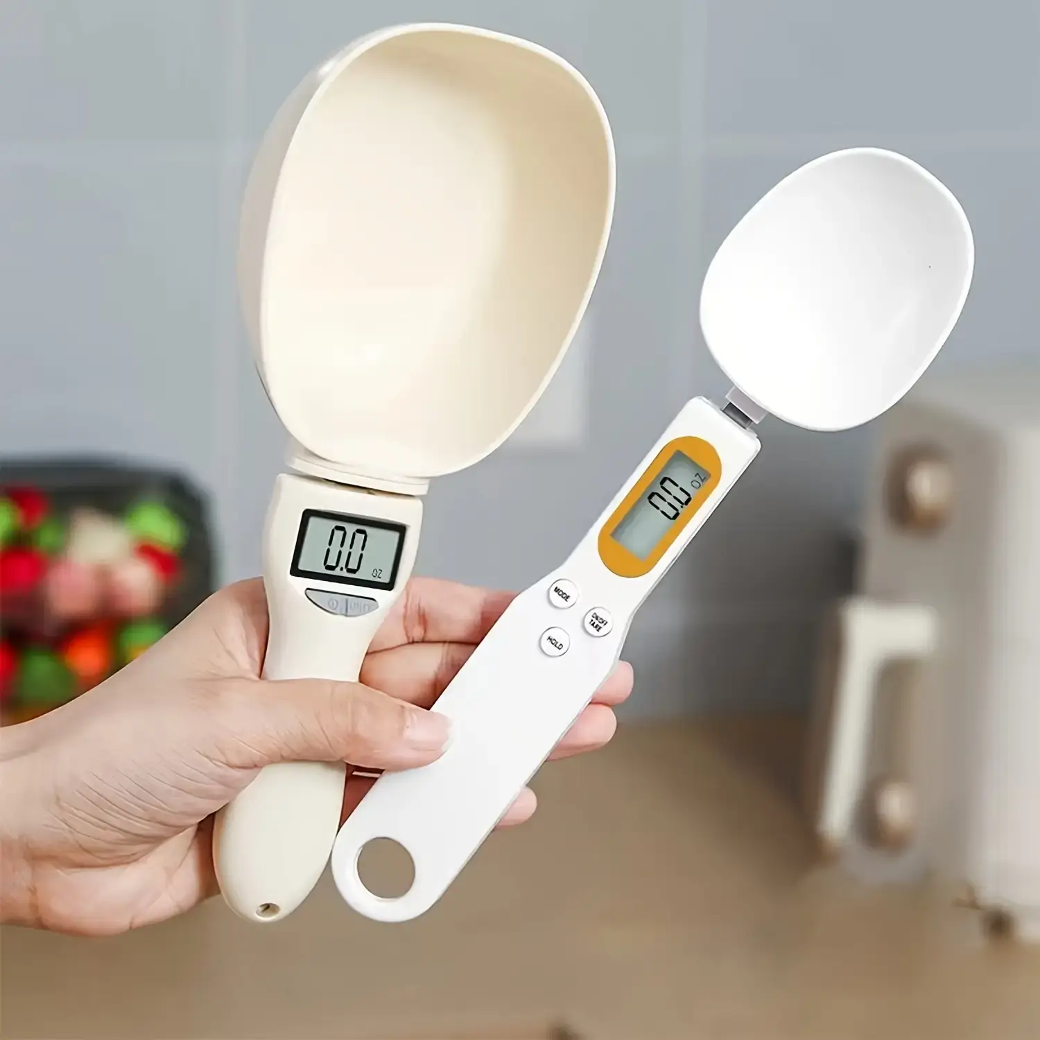Digital Kitchen Spoon Scale - 1pc/800g Capacity, 0.1g Precision Food Measuring Tool, Multifunctional Kitchenware Utensil for Home Food Prep, Fitness
