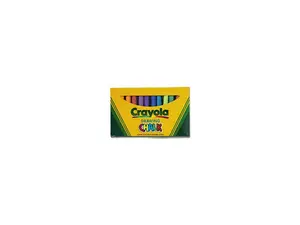 Crayola 510403 Colored Drawing Chalk, 3.18 " x 0.375 " Chalk Size - Assorted Chalk - 12 / Pack