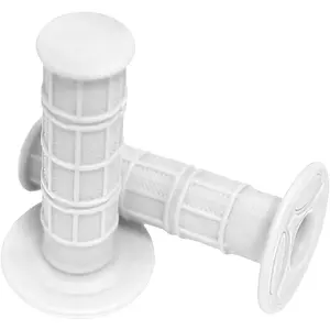 2pc 7/8" Universal Motorcycle Hand Grips Dirt Bike Motocross Gel Handlebar Grips 1" Right for Twist Throttle Rubber Material 2Pc Set