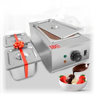 ALDKitchen Chocolate Melting Pot | Electric Food Warmer | Professional Candy Melter | 9 Lbs (4 kg) Capacity | 110V