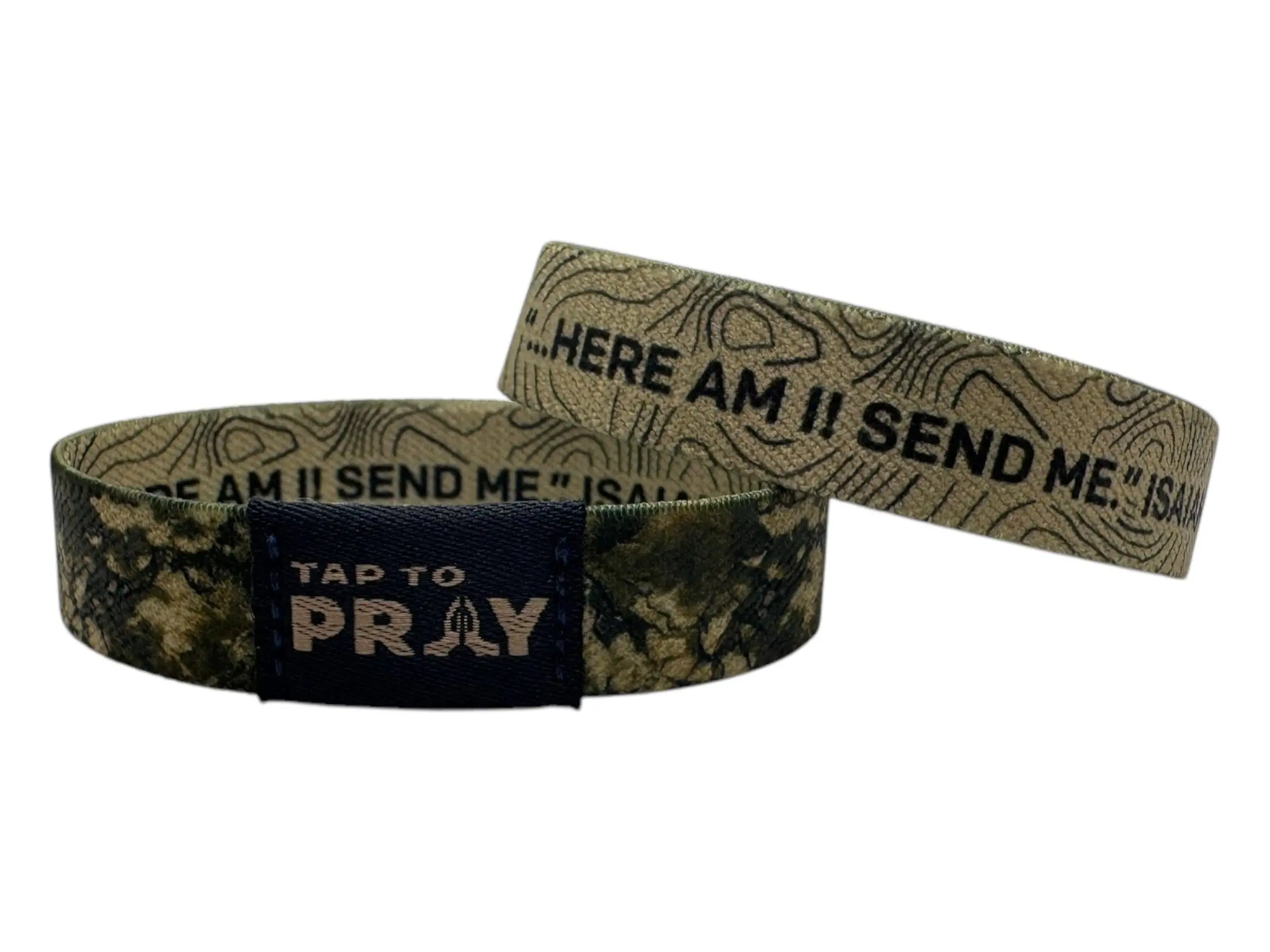 Valor Camo & Isaiah 6 | Tap To Pray™ Wristbands