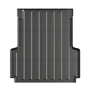 GARVEE Truck Bed Mat for 2020-2024 Jeep Gladiator JT 5 FT Bed, All Weather TPE Heavy Duty Pickup Gladiator Bed Liner Cargo Mats