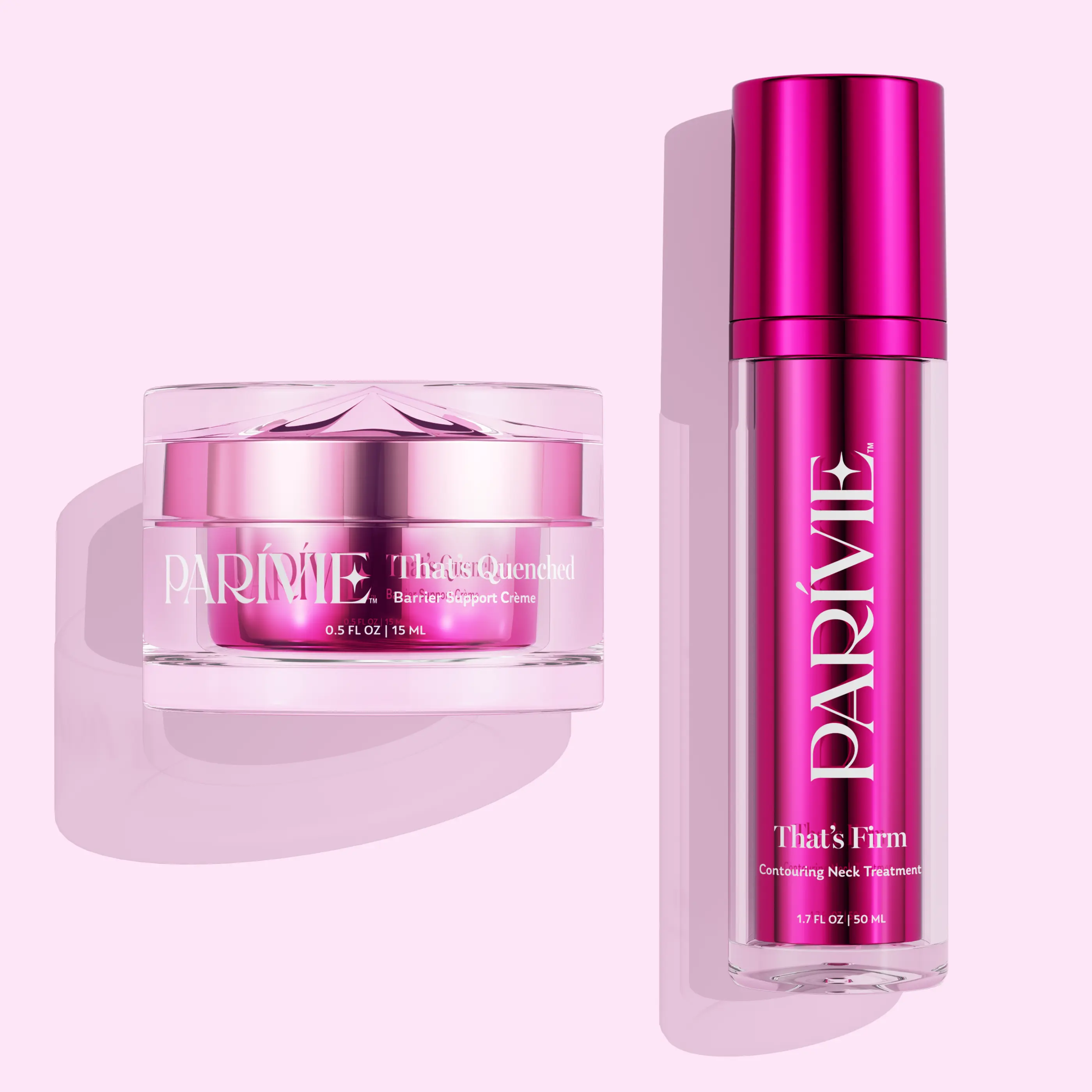 Parívie | Neck Firming & Hydration Duo | Smoother, Tighter-Looking Skin