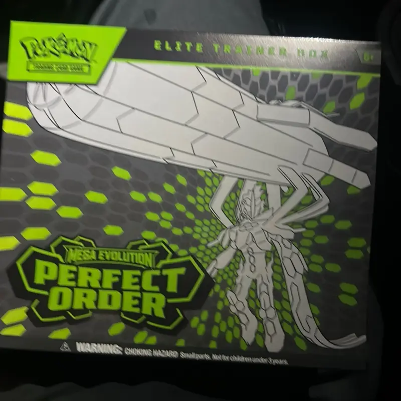 Pokémon Perfect order ETB