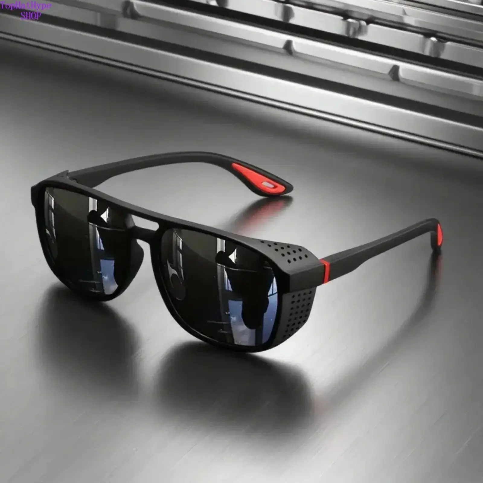 Polarized Sports Sunglasses for Men & Women, UV400 Wraparound Eyewear, Windproof Lightweight Design, Ideal for Cycling, Running, Hiking & Outdoor Activities, Durable Active Wear Sunglasses with All-Day Comfort, Biker Sports Eyewear, Polarization Sports Ey