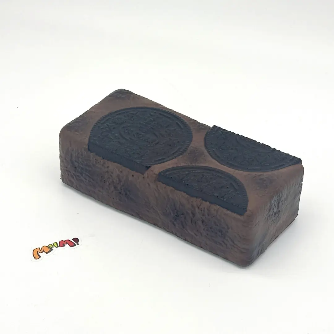 MHM Cookie Brownie Squishy Toy, Slow Rising Soft Food-Themed Foam Sensory Fidget Toy, Cute Dessert Gift