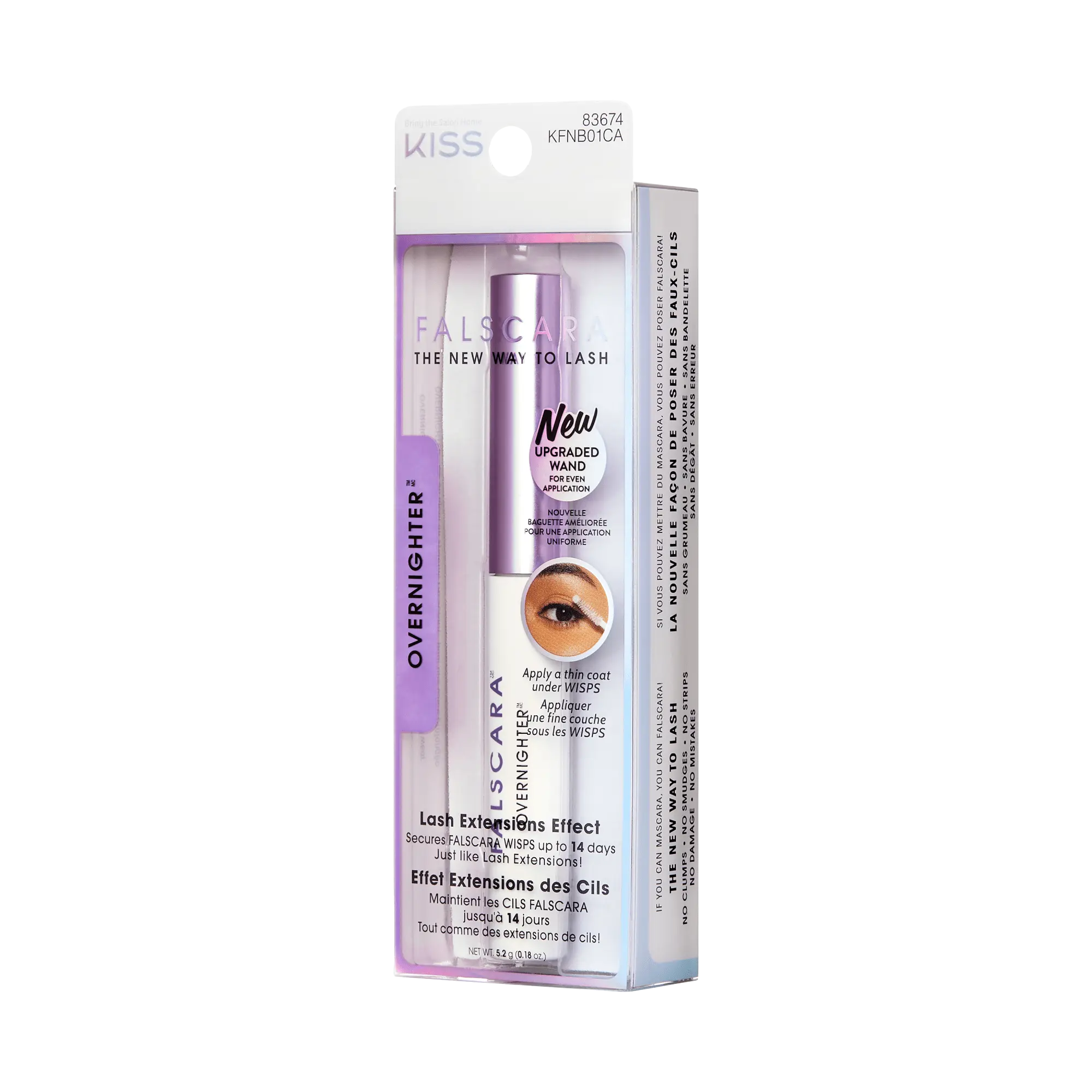 Falscara False Lash Overnighter Sealer | DIY Lash Extension Adhesive, 14-Day Sealer