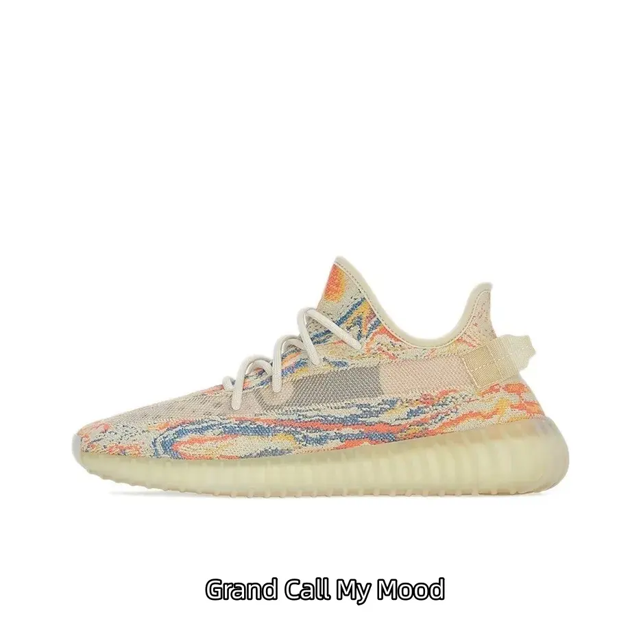 Multicolor Marbled Swirl Pattern Woven Mesh Footwear Transparent Cream Cushion Sole All-Match Couple Casual Trainers Trendy Artistic Streetwear All-Season Daily Wear Shoes