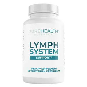 Lymph System Support Supplement - Promote Lymphatic Drainage, Flush Toxins, Reduce Swelling, Reduce Puffiness & Support Lymph Flow Naturally Detox Debloat Formula Antioxidant Healthcare Vitamin