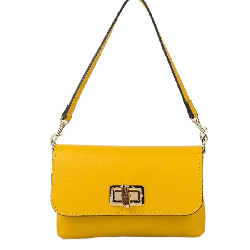The Elena- Bella Capri Italian Leather, white or yellow