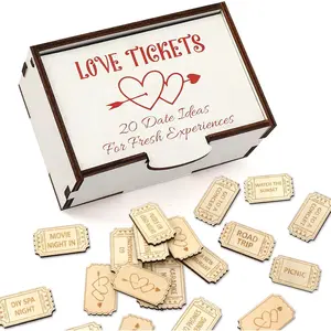 Love Tickets for Him -- 20 Date Ideas for  Experience |  Valentines Day  for Couples, Valentines  for Him Her Husband, Thoughtful Vday  for Him