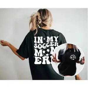 Soccer Mom Shirt with 'In My Soccer Mom Era' Print – Ideal Game Day Tee