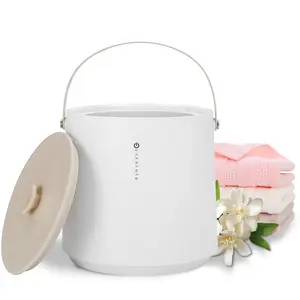 Towel Warmers, Portable Towel Warmer for Bathroom, Heated Towel Bucket with 4 Timer, Auto Shut Off, Hot Towel Warmer for Towel, Blanket and PJ’S.