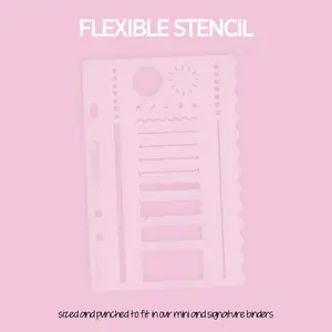 Flexible Stencil | Functional Lines & Shapes