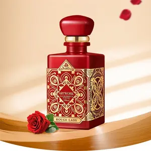 Cherry Strawberry Perfume, Rich Fruit Food Fragrance, Floral Fruity Fragrance, Long-Lasting Women's Perfume, Luxurious Formula, 3.4 Oz/100 Ml