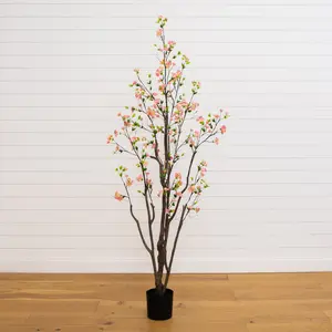 6.5’ Cherry Blossom Artificial Tree