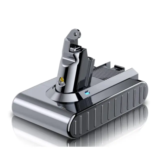 Li-ion Replacement Batteries for Dyson V6 Absolute, Animal, Fluffy, Motorhead Cordless Stick Vacuums - 21.6V Stable 6400mAh Large Capacity, DSL61806 Compatible, Compact Durable Housing, Efficient Heat Dissipation, Intelligent Full-Range Safety Protection,