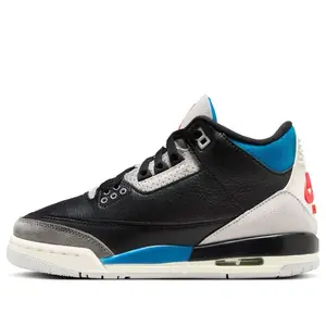 (GS) Air Jordan 3 Retro 'Black Military Blue' IB8968-004