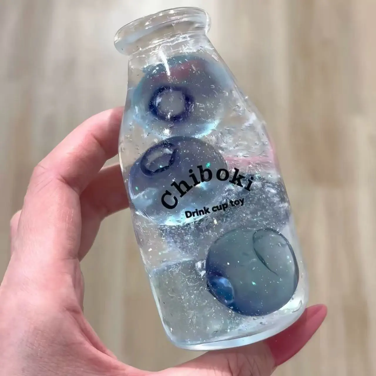 Marble Soda Bottle Fidget Toy Bottle Stress Ball Squishy Toy ASMR Sensory ADHD Autism Anti Stress Relief for Kids & Adult Gifts