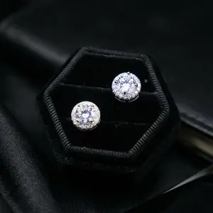 【2026 TREND ALERT】S925 Silver Soft-Needle Studs | 2026 New Arrivals | Zircon Studs/Moissanite Style | Mens Jewelry w/ Authenticity Certificate