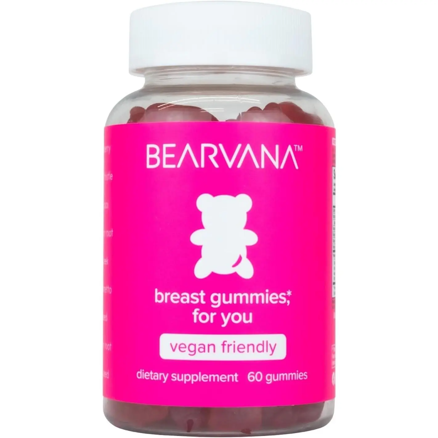 BEARVANA Top Support Womens Multivitamin Gummies | Herbal & Vitamin Gummy Supplement for Daily Wellness | Berry Flavor | 60 Gummies