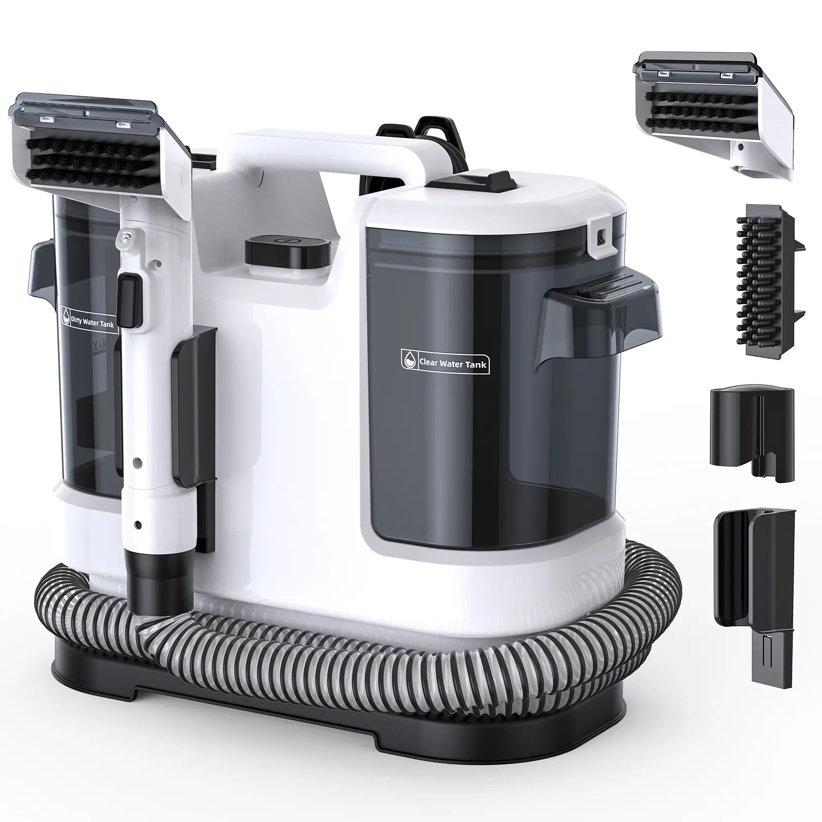 SummerWins V6 Corded Wet & Dry Vacuum Cleaner, 13.5KPa Suction, Large Dual Tanks, Dual Action Fabric Stain Remover Handheld Deep Cleaner for Home Upholstery, Car Seats, Corded Wet & Dry Vacuums, Cars Accessories, Dual Action Vacuums tiktokshopbacktoschool